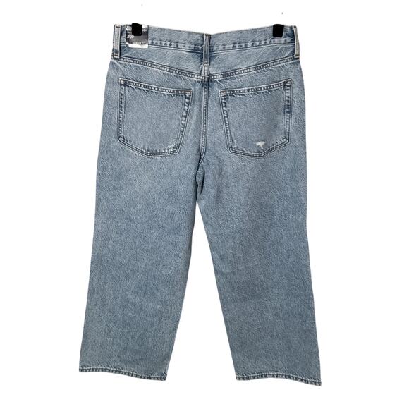 NWT J. Crew 90s Vintage Baggy Jean in Light Wash Denim BX557 Size 30P - Picture 5 of 12